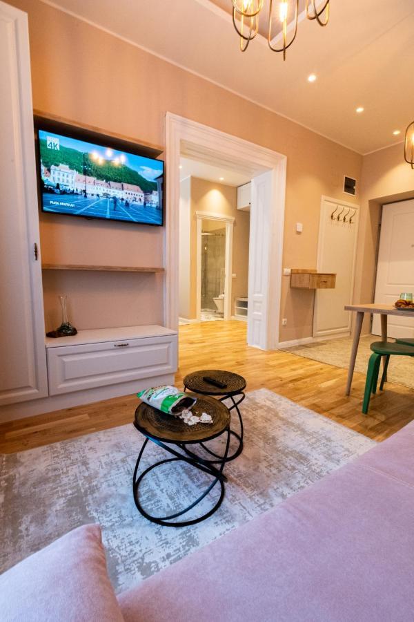 Black Gate - Quiet Studio In The Heart Of Old Town With Free Private Secured Parking Brasov Ngoại thất bức ảnh